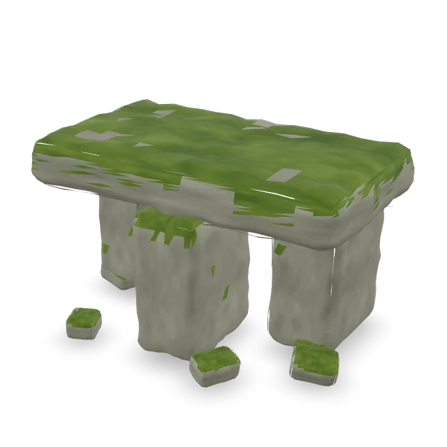 Interactive 3D preview of Ancient Stone Table