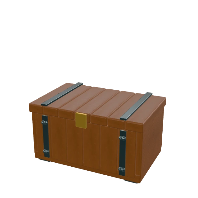 Ironbound Chest Open Close interactive material or prop inspection