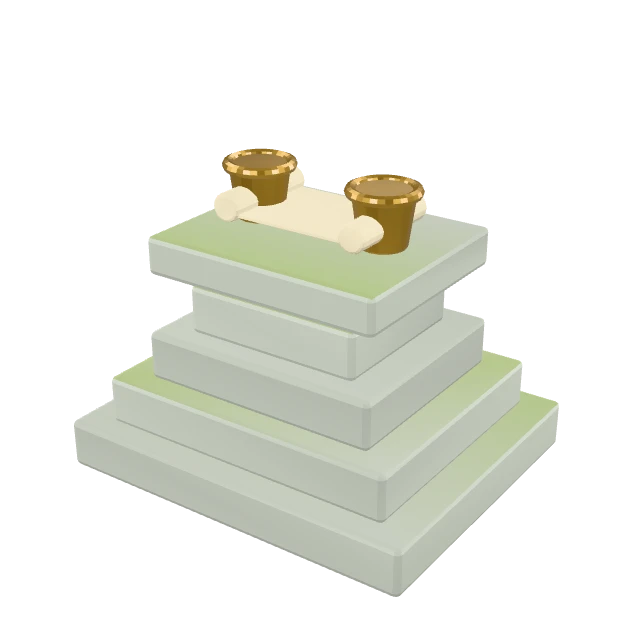 Archivists Scroll Altar interactive 3D model