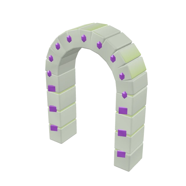 Runestone Portal Frame interactive 3D model