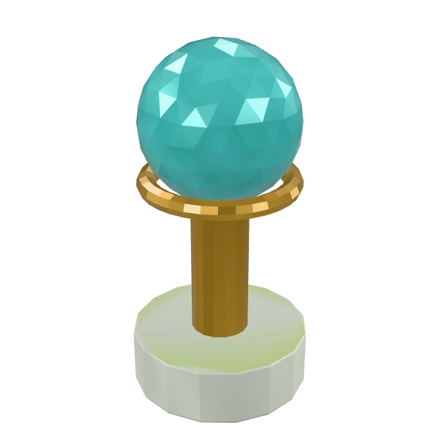 Scrying Orb Pedestal interactive 3D model
