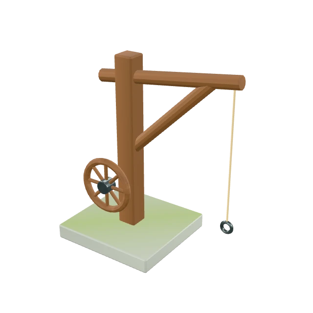 Harbor Cargo Crane interactive 3D model