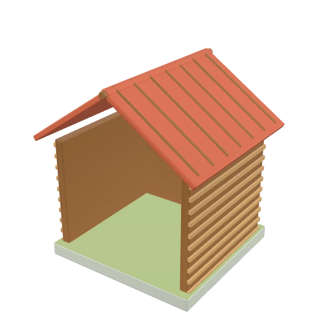 Open Front Boathouse interactive 3D model