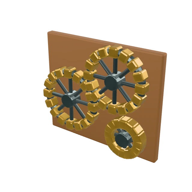 Exposed Clockwork Assembly interactive 3D model