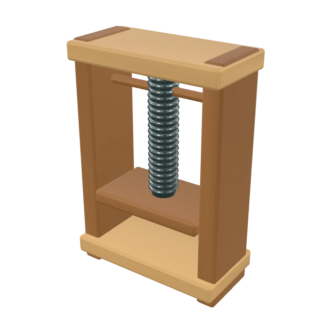 Timber Screw Press interactive 3D model
