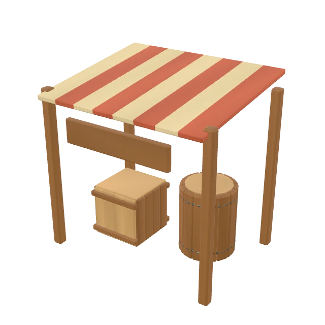 Corner Merchants Canopy interactive 3D model