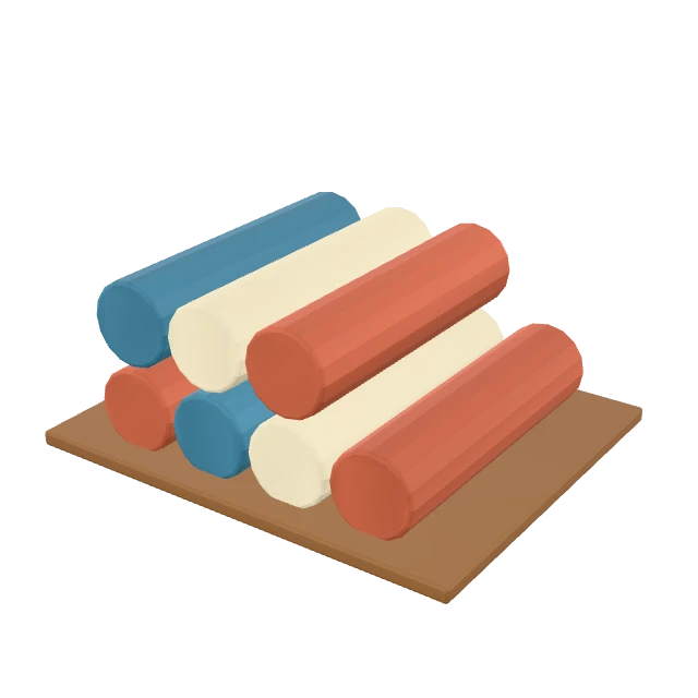 Textile Merchants Rolls interactive 3D model