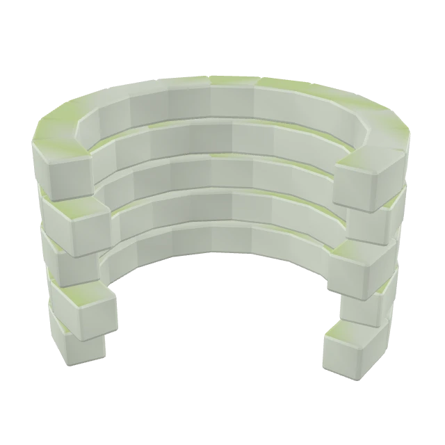 Round Bastion Remnant interactive 3D model