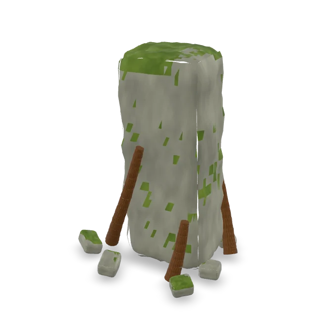 Interactive 3D preview of Root-Bound Standing Stone