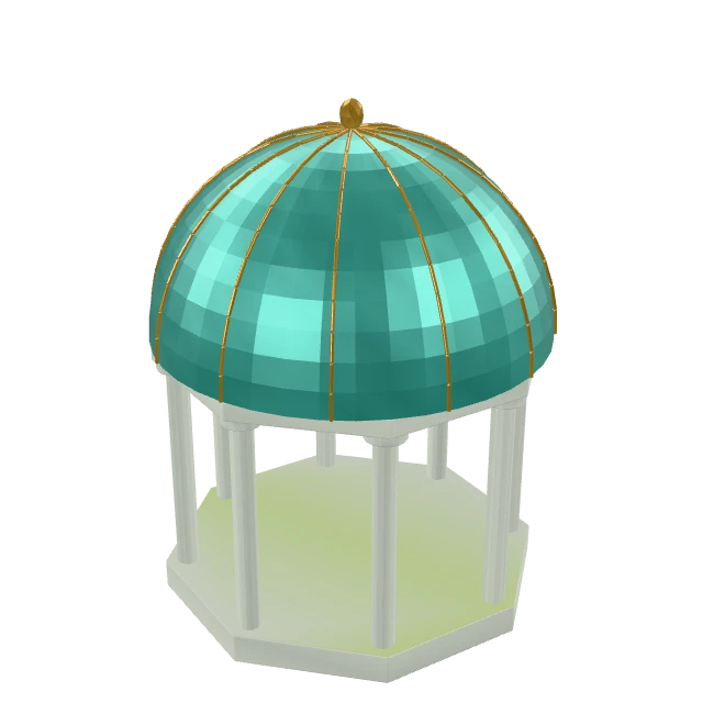 Verdigris Observatory Dome interactive 3D model