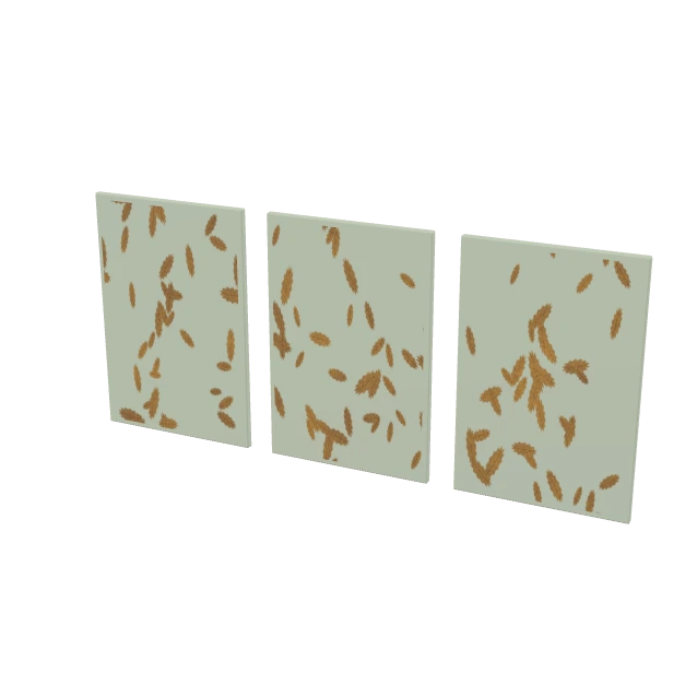 Autumn Leaf Scatter interactive material or prop inspection