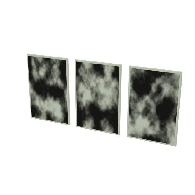Charcoal Soot Deposits interactive material or prop inspection