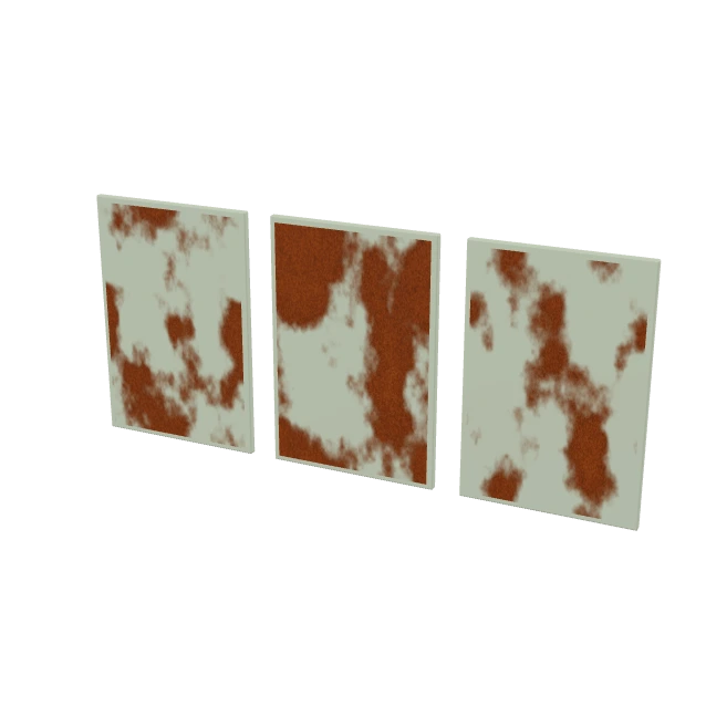 Oxidation Bloom Masks interactive material or prop inspection