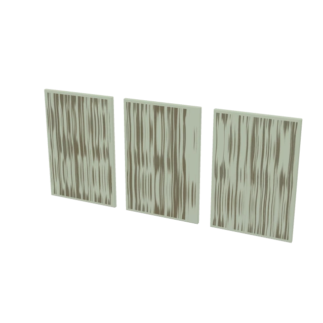 Rain Washed Streaks interactive material or prop inspection