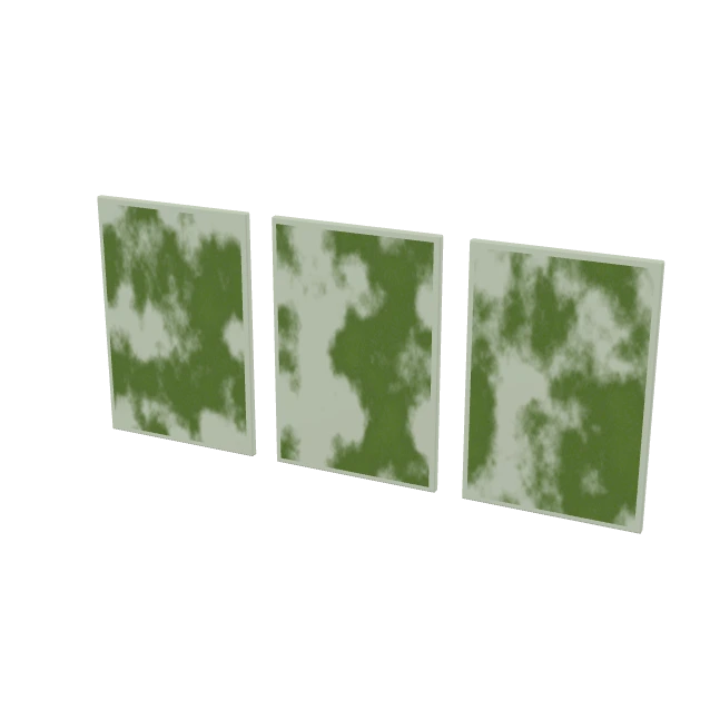 Velvet Moss Islands interactive material or prop inspection