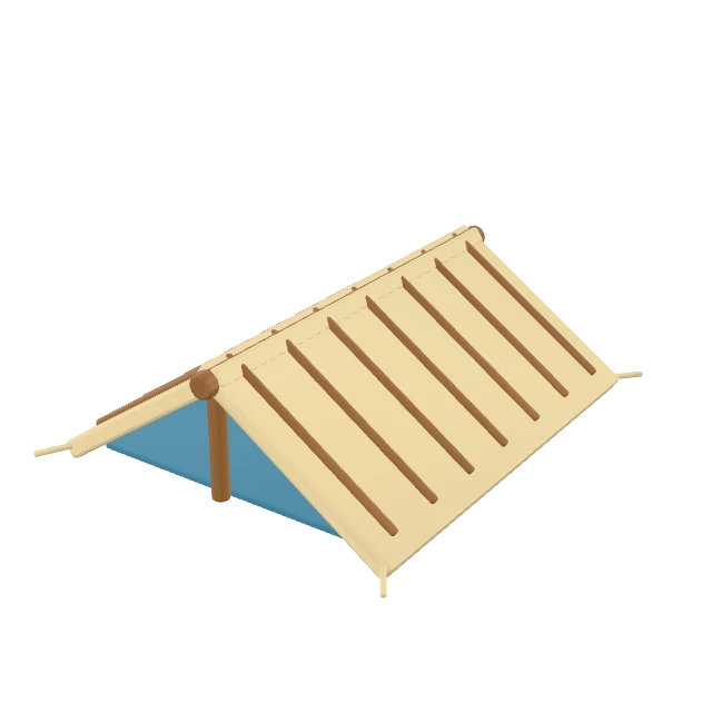 Canvas Ridge Tent interactive 3D model