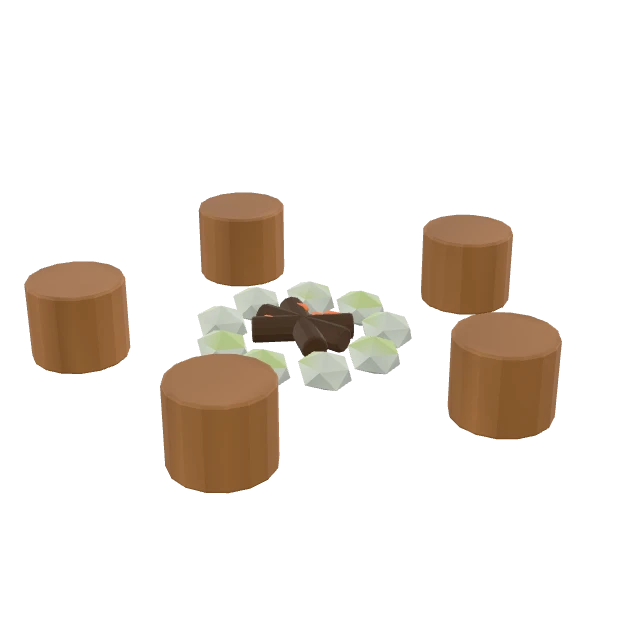 Council Campfire Circle interactive 3D model