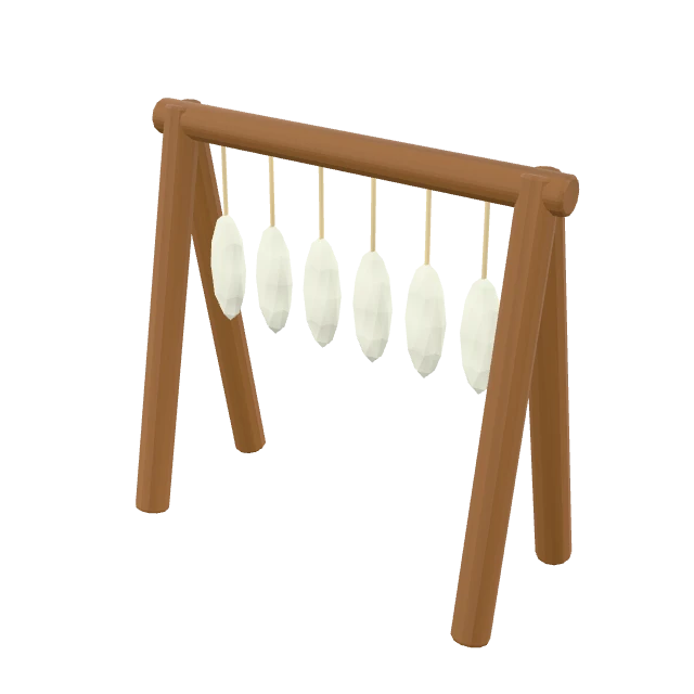 Trail Drying Rack interactive 3D model