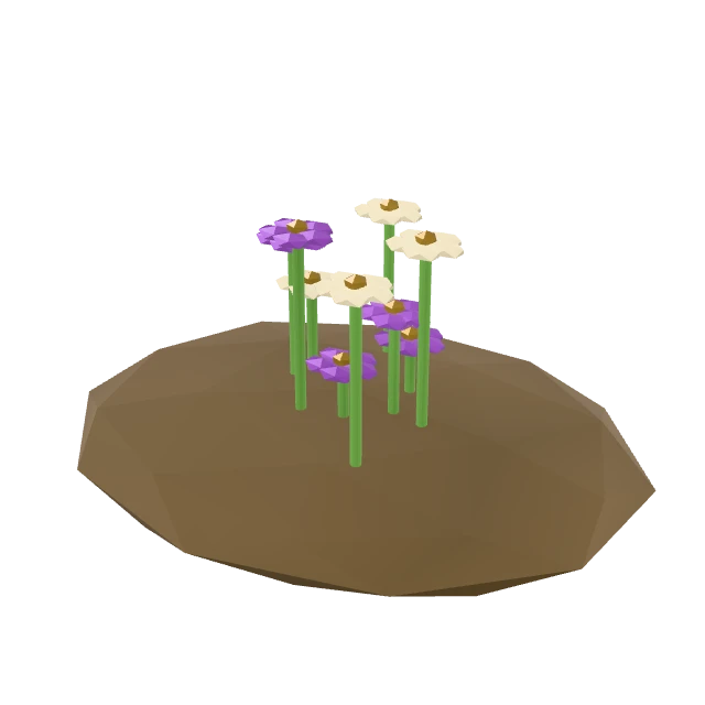Meadow Flower Island interactive 3D model